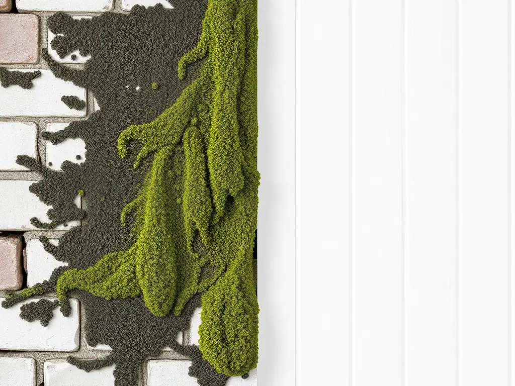 A split image showing a traditional building material covered in mold on one side and a MagNXT MgO panel remaining mold-free on the other. This visually demonstrates the superior mold resistance of MgO panels.